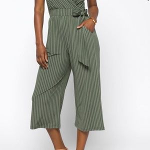 Knit crop Jumpsuit